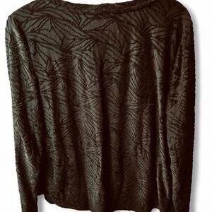 Vera Wang, Textured Simply Vera Top, Size Large